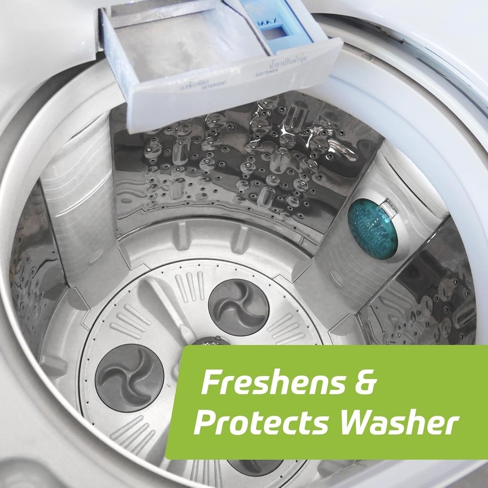 Deep Cleaning Washer Solution - Odor Eliminator for All Front & Top Load Washers