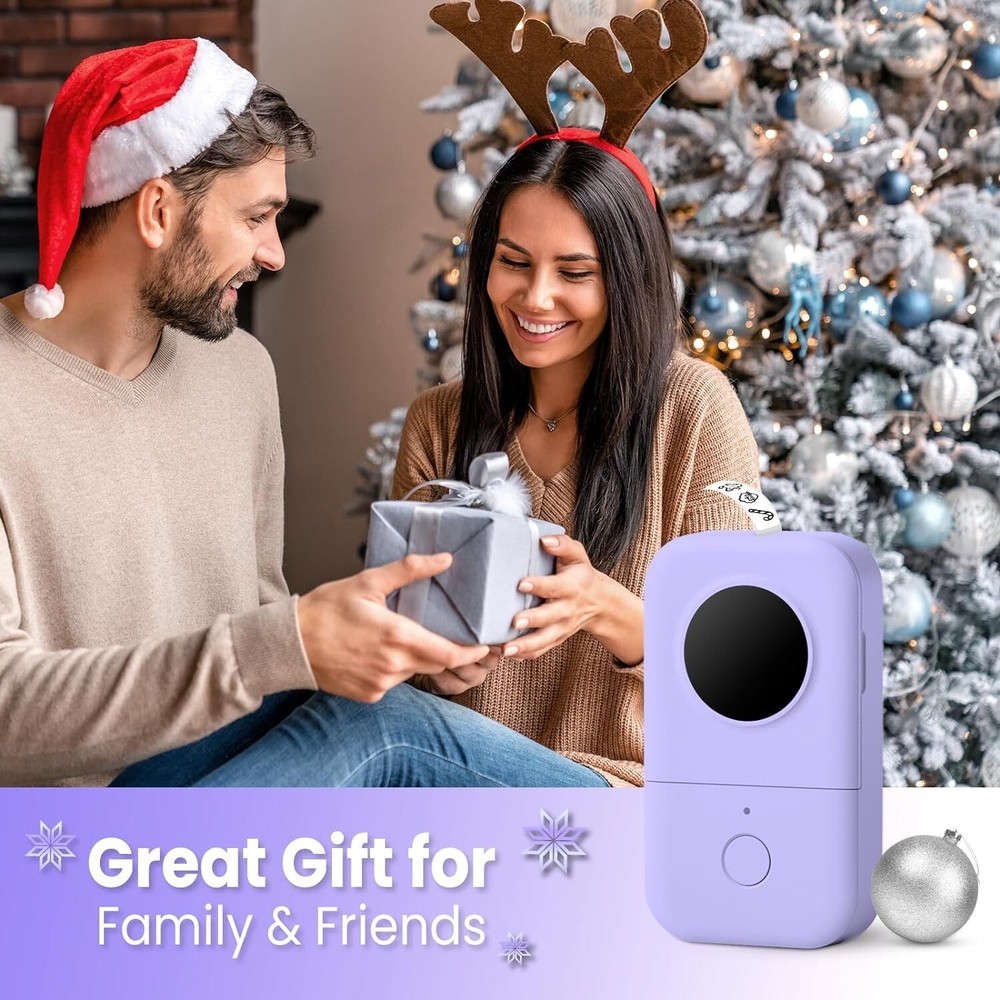 Label Maker Thermal Phomemo D30 Bluetooth Wireless Mini Portable Label Printer