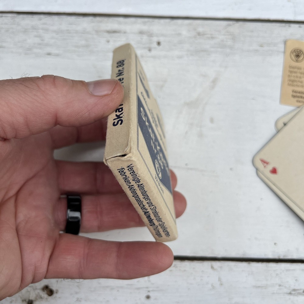 WWII GERMAN CARD GAME ORIGINAL COMPLET. Exc Cond.