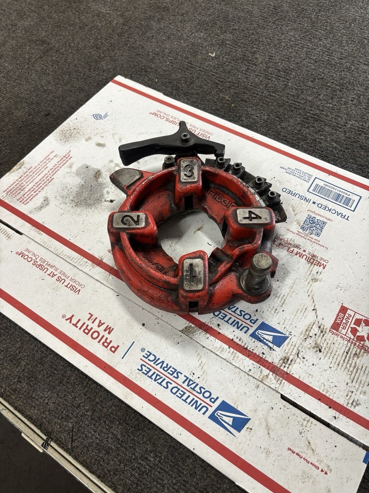 RIDGID 816 817 Semi Automatic Diameter Threading Machine Die Head