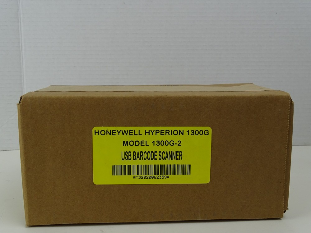 Honeywell Hyperion 1300g-2 USB Handheld Barcode Scanner Black – Fast & Durable