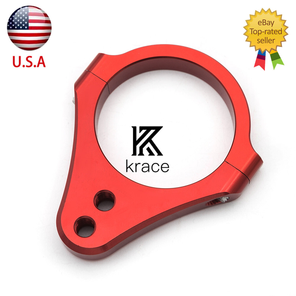 50mm Front Universal CNC Steering Damper Fork Frame Mount Clamp 1pcs Aluminum