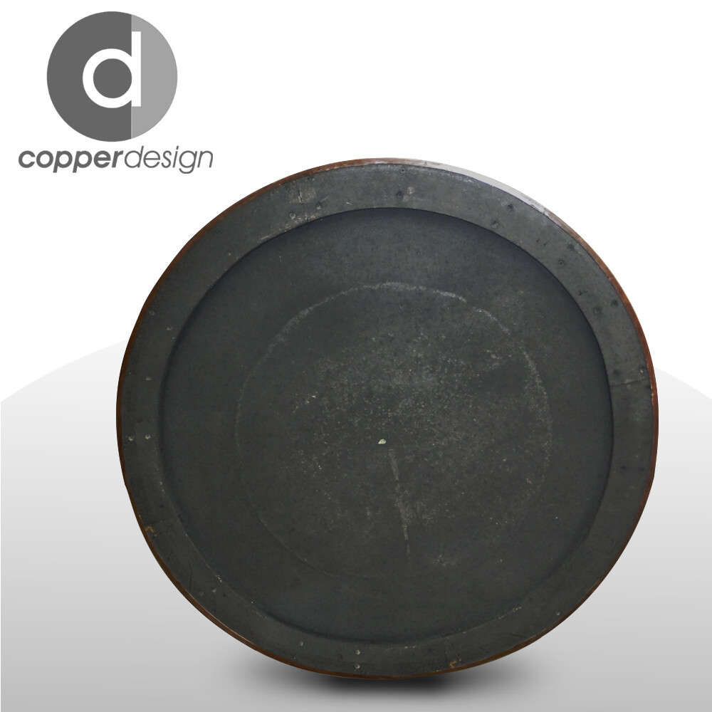 Copper Round Table top 54"x1.5" NO CUSTOMS TARIFFS