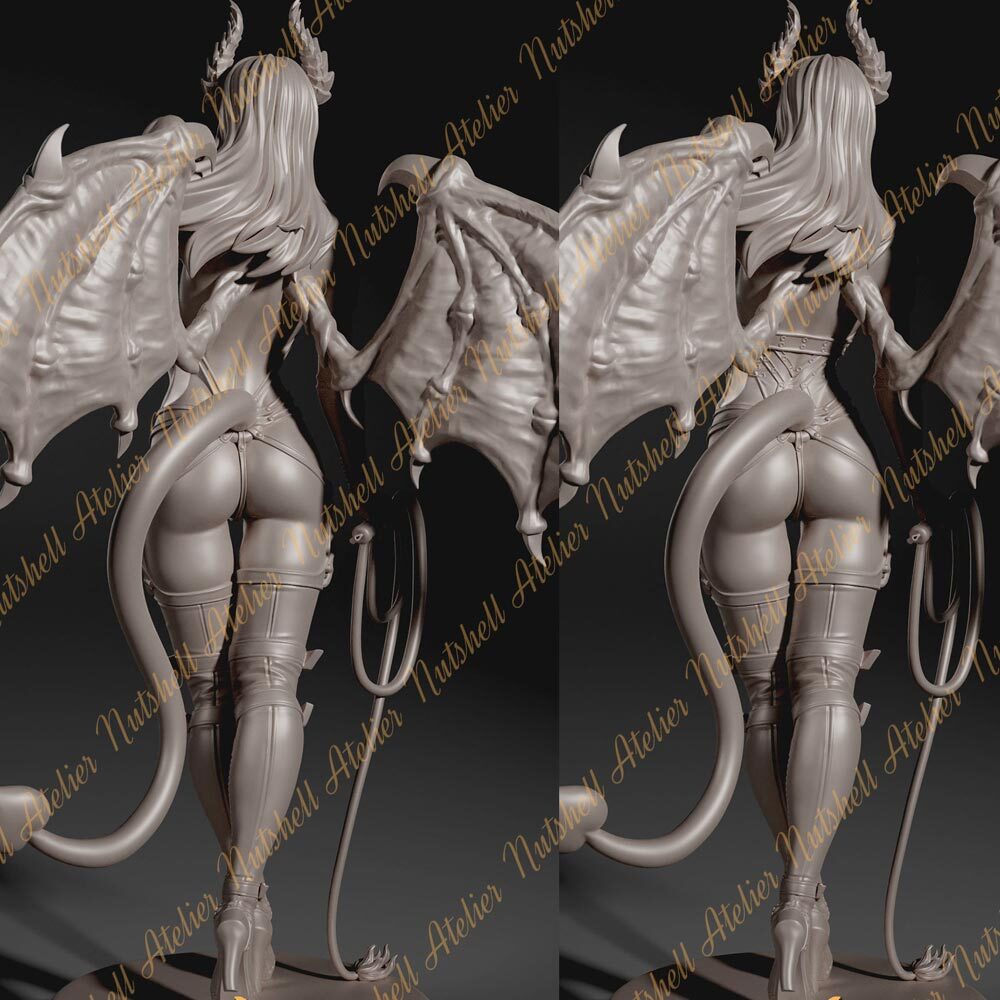 Succubus Whip 3D Print Model Kit Unpainted Unassembled 3 Version NSFW