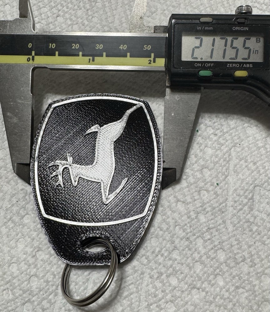 John Deere Custom 3d Printed Key Chain's