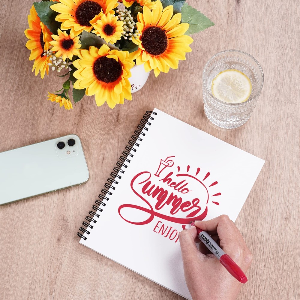 Permanent Markers Bulk 72 Pack Red Permanent Marker Set Fine Tip Waterproof M...