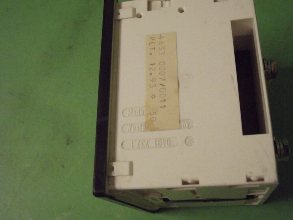 H&b elima 0491 737.1 ammeter