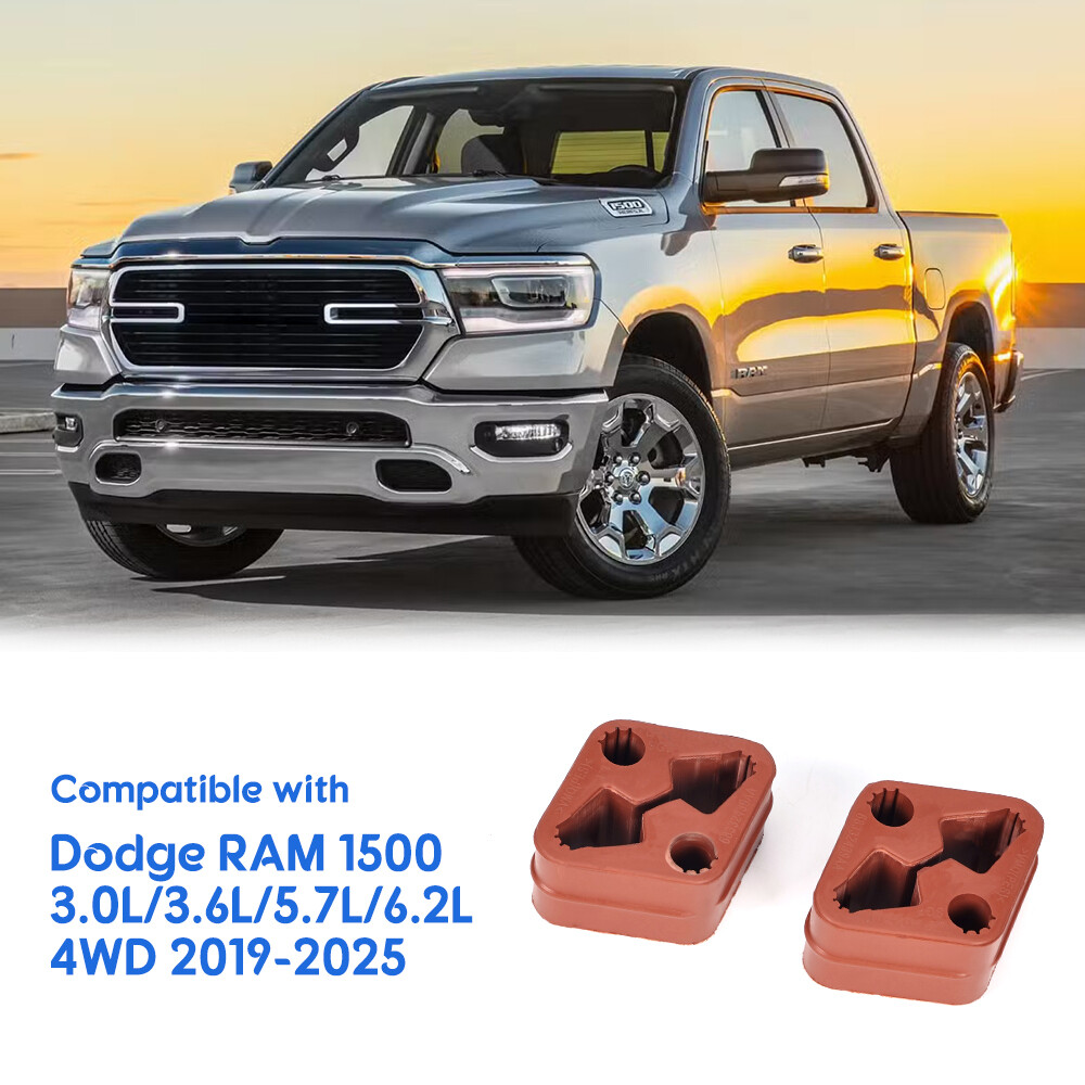 For 2019-2024 RAM 1500 Rear Exhaust Pipe Hanger Isulator Rubber Replacement