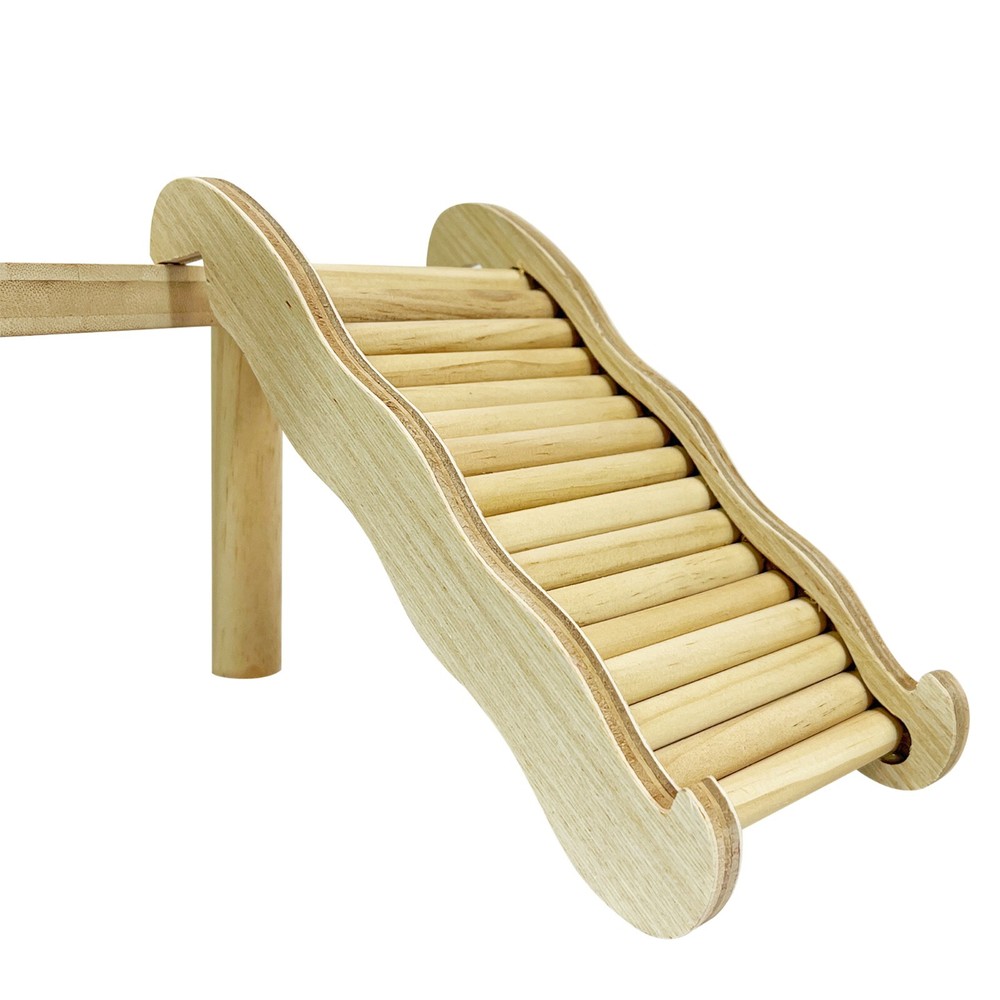 Wave Ladder - Fun & Unique Cage Accessory for Hamsters, Gerbils, Mice, etc