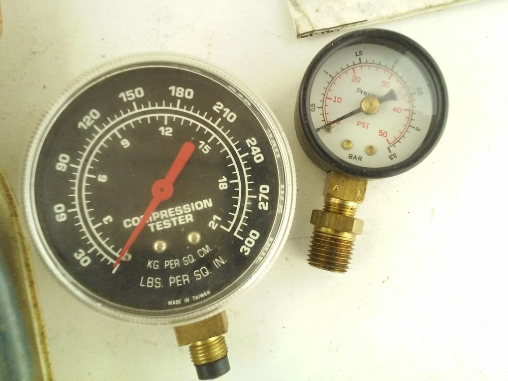 Automatic Transmission and Engine Oil Pressure Tester With Two Gages