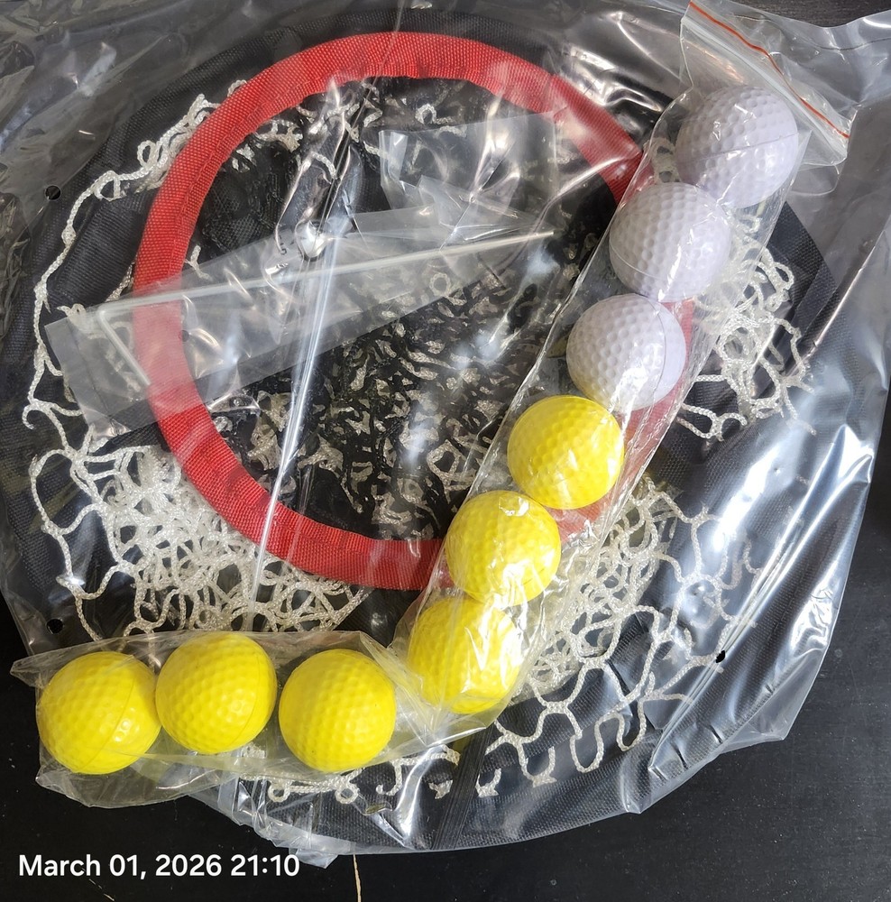 WILSON Ultra BLK  Chipping Practice Net- Foam balls - NO BOX
