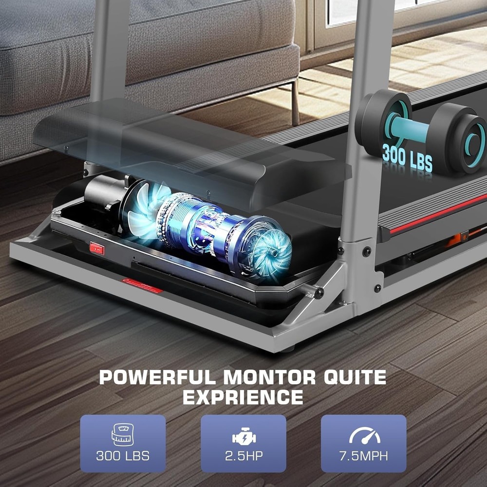 🏃‍➡ Unique Adjustable Height Design Treadmill Machine for Home Excercise🏃‍➡