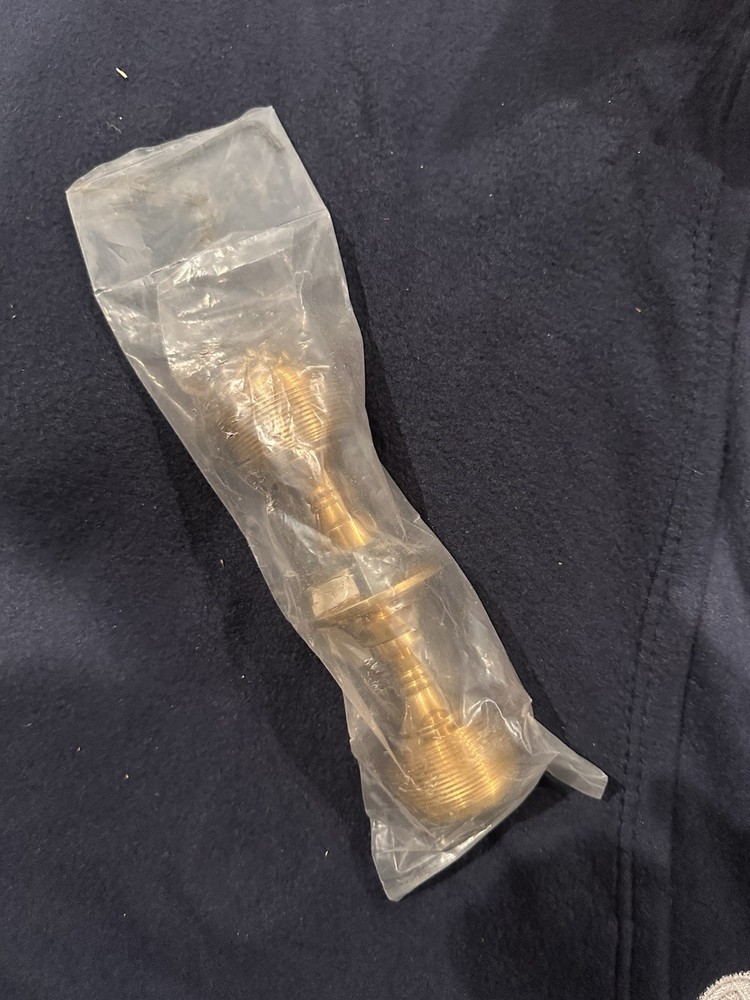 Polished Brass Reed “Beehive” Door Knobs