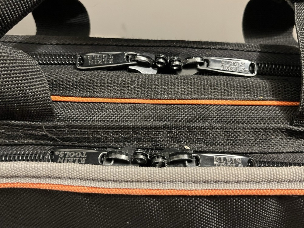 Klein Tools Large Tool Bag Technician Tradesman Carry Bag Pockets