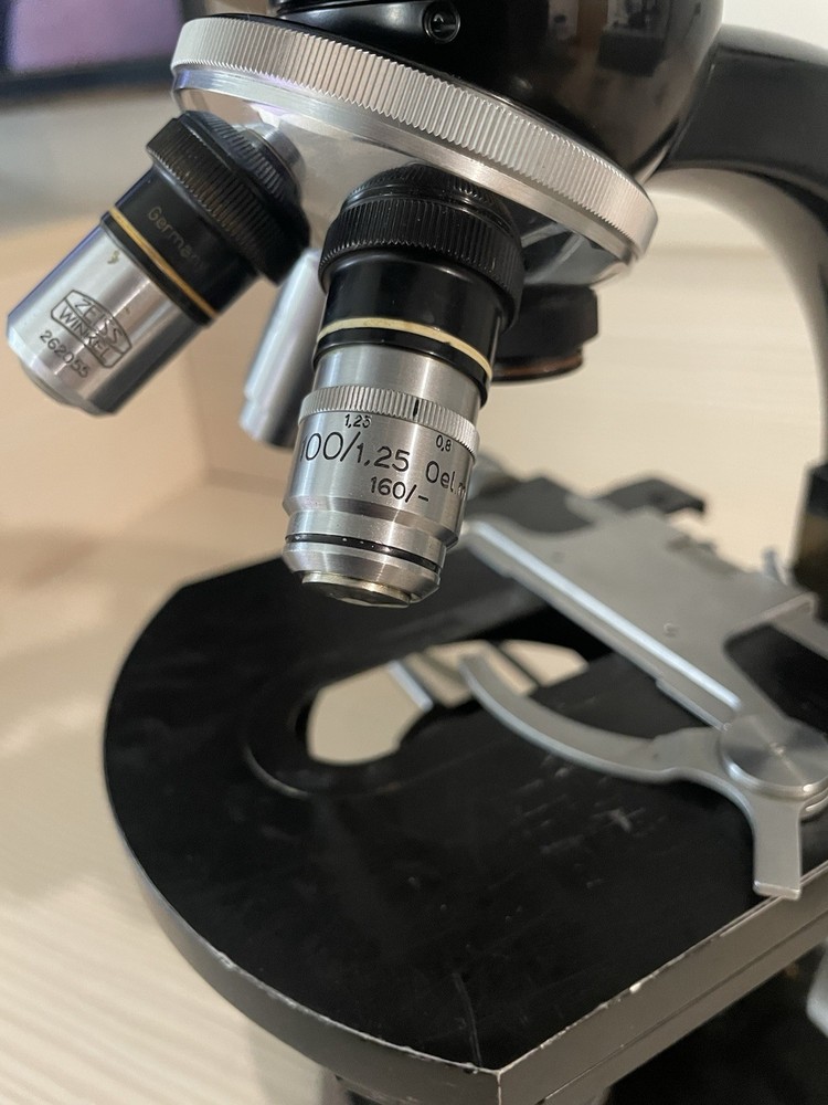 Carl Zeiss Vintage MCM Standard Microscope