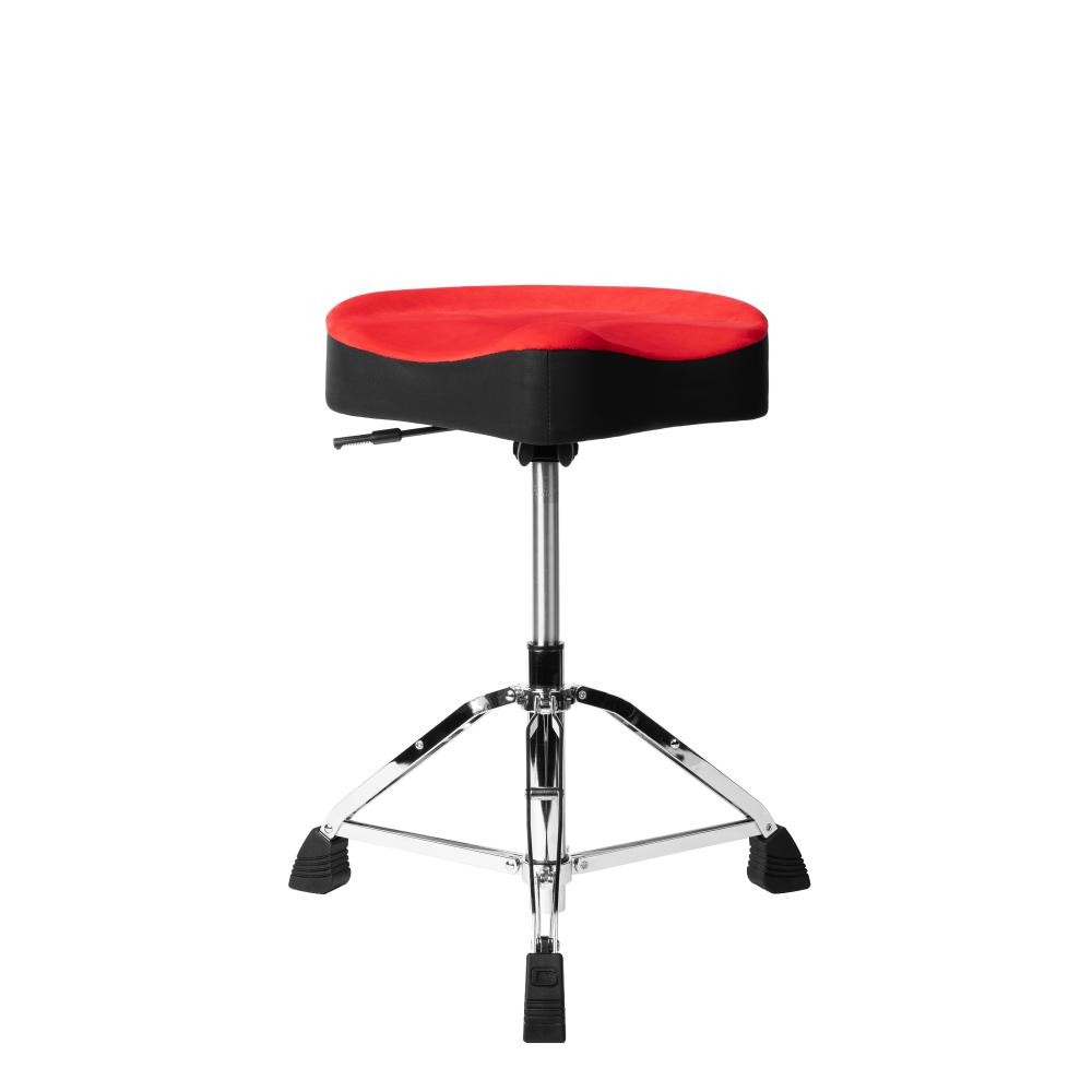 Gator Air Glide Drum Throne Saddle Seat, Red