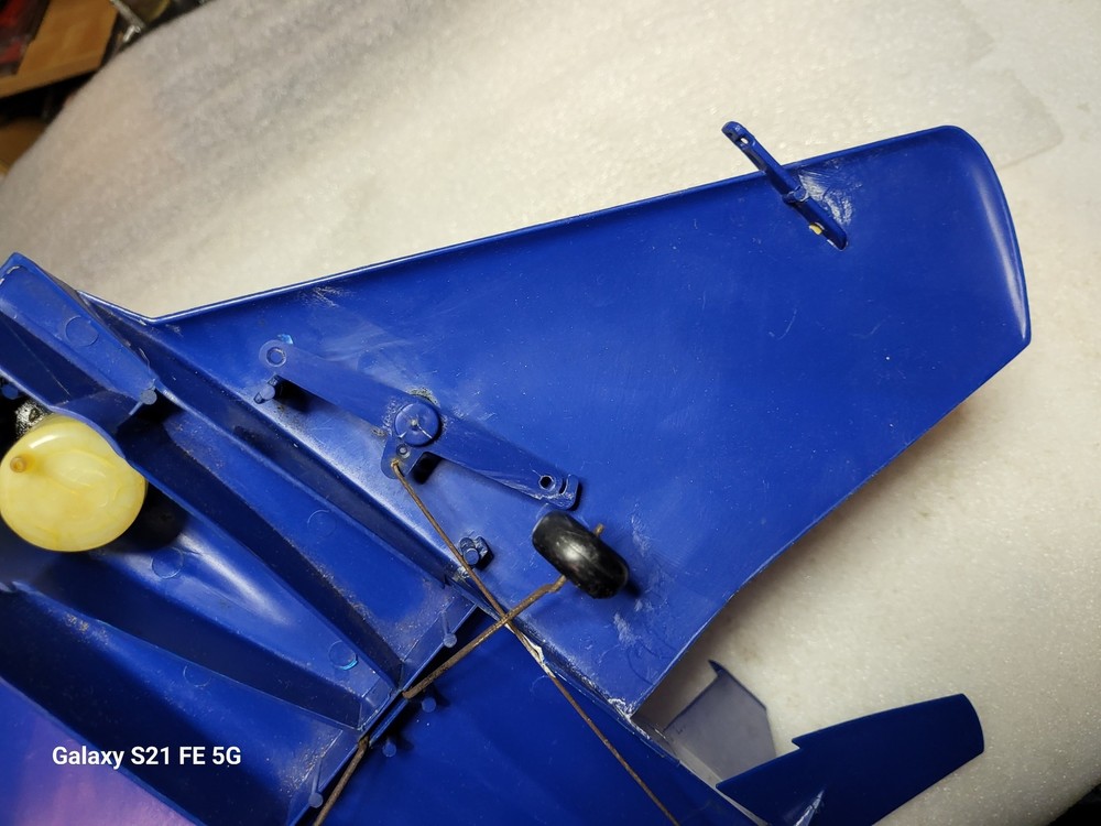 Cox US Navy Wings F-15 Tether Plane No Engine