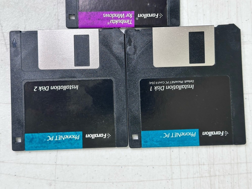 Vintage Networking & Remote Access Lot Farallon Timbuktu Windows PhoneNET PC 2 D