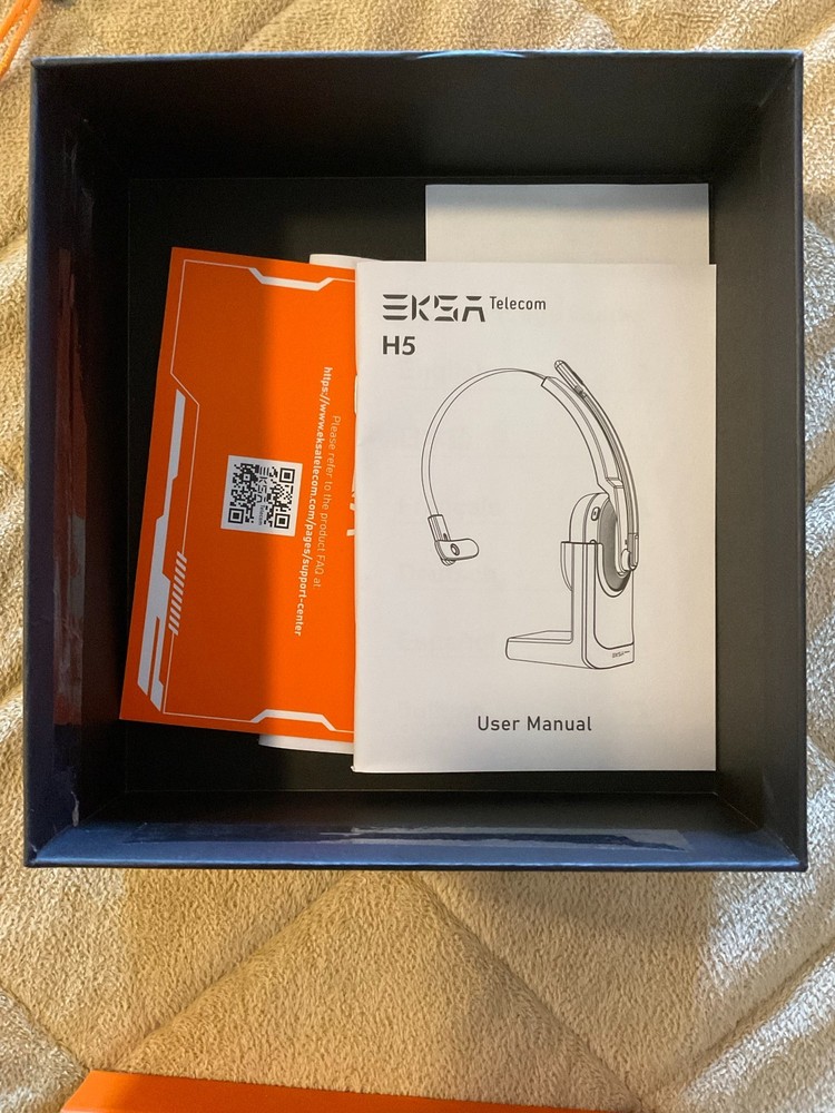 EKSA H5 Wireless Headset w/ Mic USB Dongle & Charging Stand – Tested
