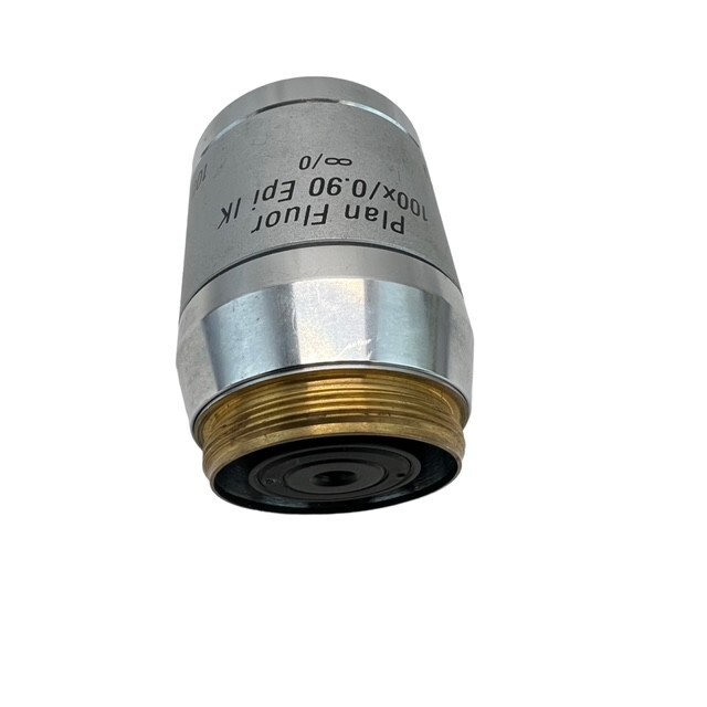 LEICA PLAN FLUOR 100X/0.90 EPI IK INFINITY/O USED MICROSCOPE OBJECTIVE