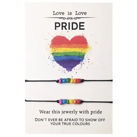 Beaded Pride Bracelet by Perimade & Co