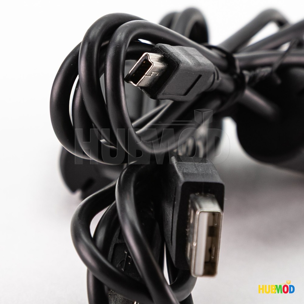 2 X 3ft Mini USB Scanner Programming Charging Cable For Uniden BC75XLT BC125AT