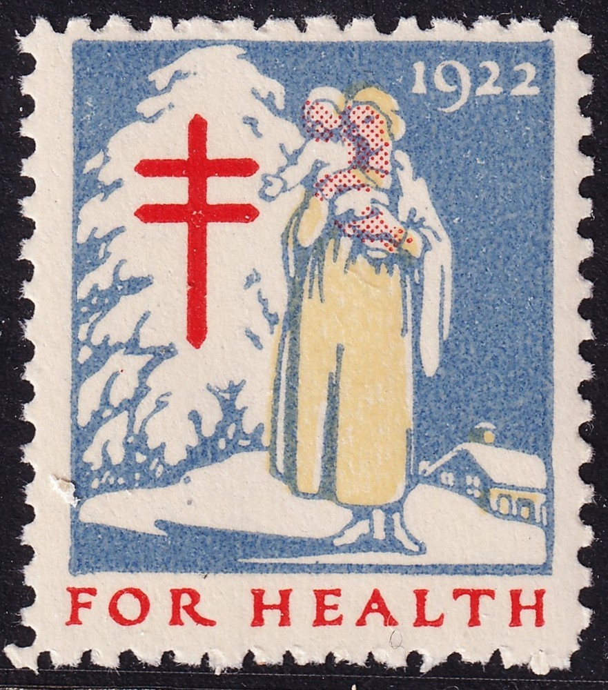 1922  USA  Christmas  Seal  -  (WX30)  -  Mint Never Hinged