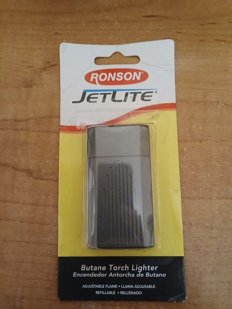 Ronson Jetlite (Dusk Embossed) modified trigger and flame height