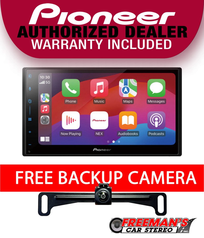 Pioneer DMH-2000NEX + LPCAM2PROHD Backup Camera Bundle