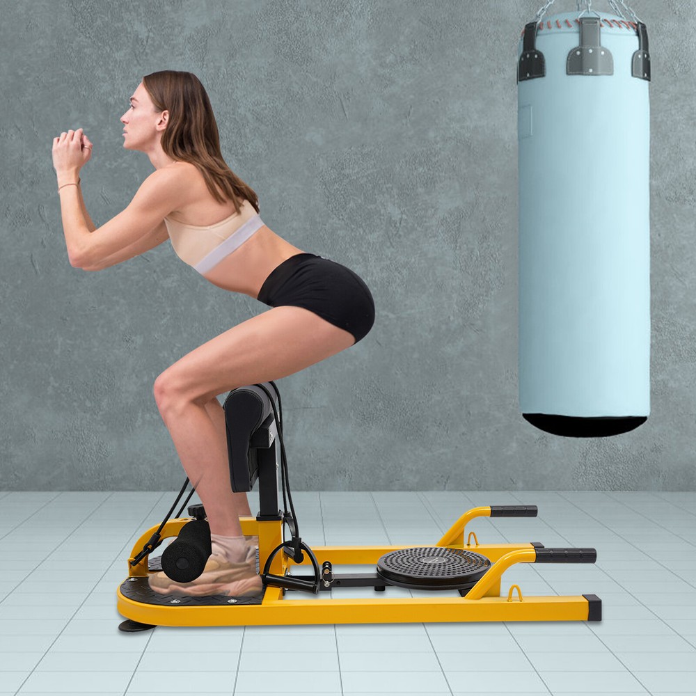 Multifunction Sissy Squat Machine Hip Thrust Machine Sit up Exercise Set U-shape