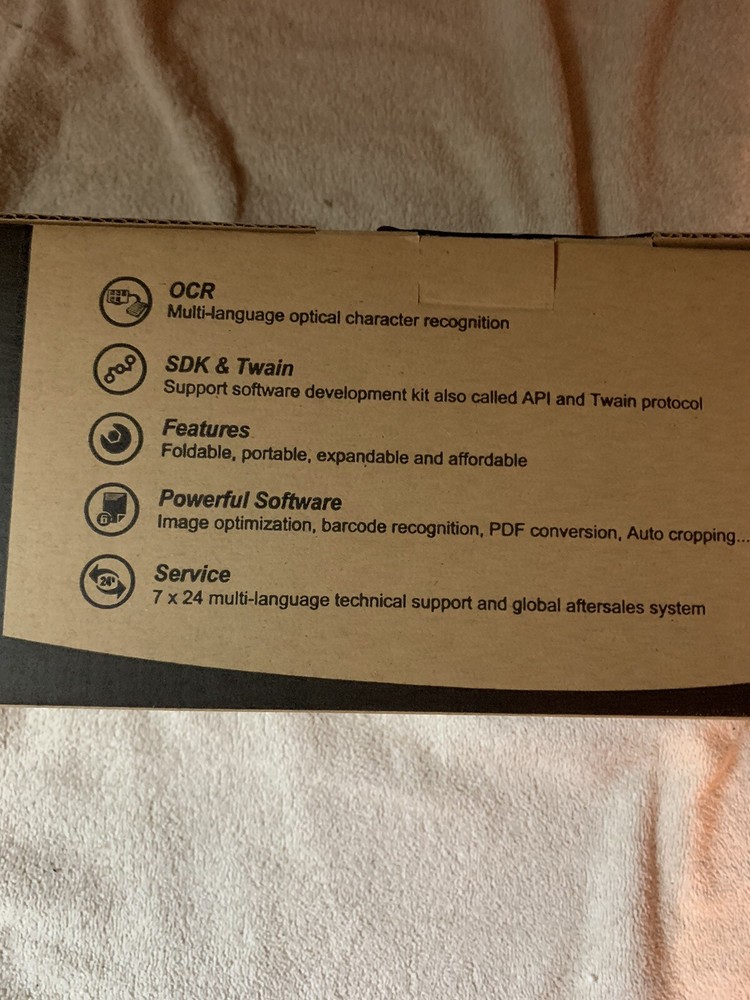 Document Camera School Document Scanner: Portable High Definition Overhead Sc...