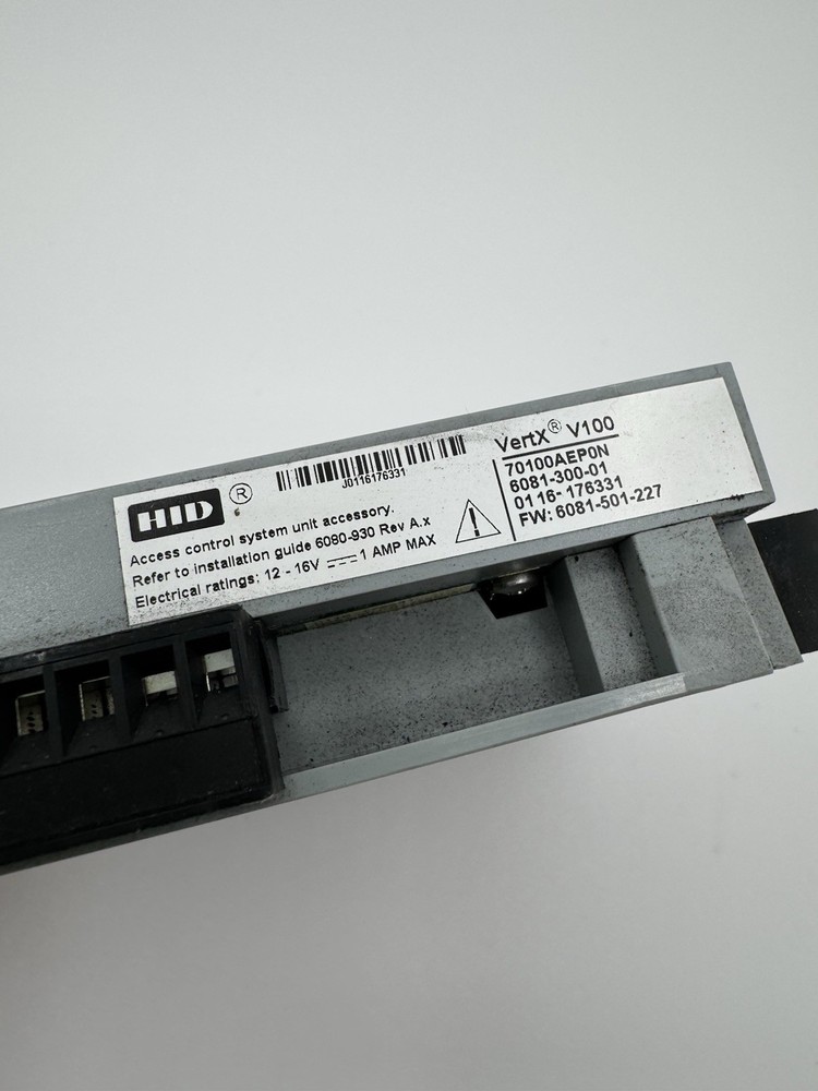 HID VertX V100 70100AEPON Door/ Reader Interface Tested & Working