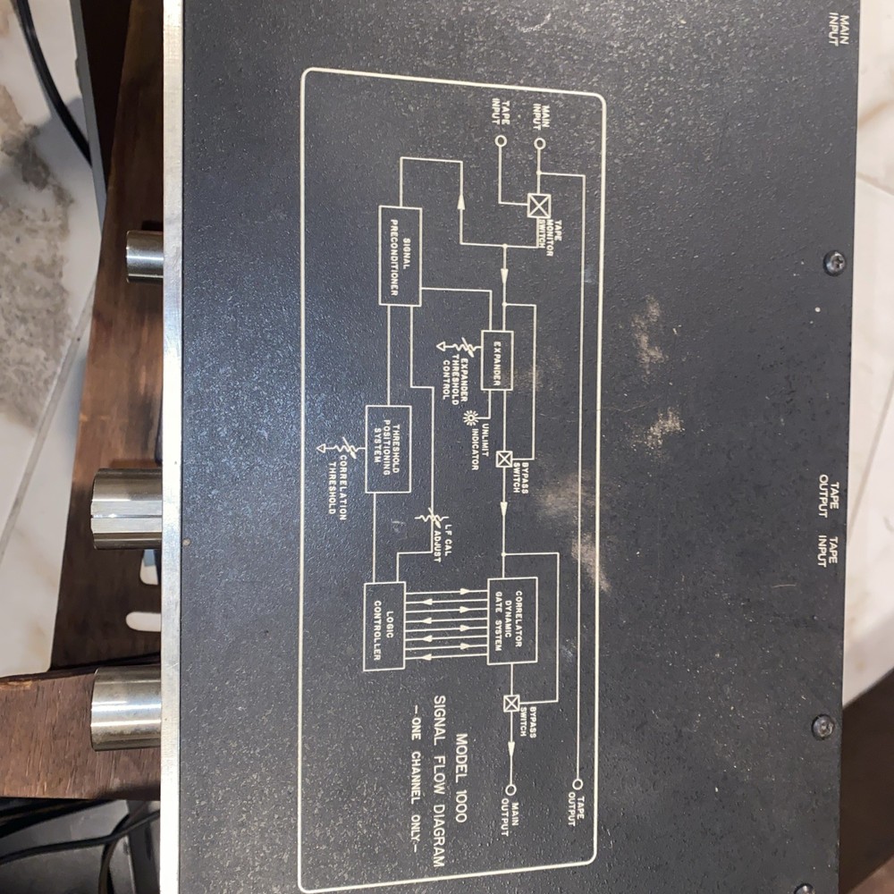 Phase Linear 1000 Series Two Autocorrelator System Untested Powers on