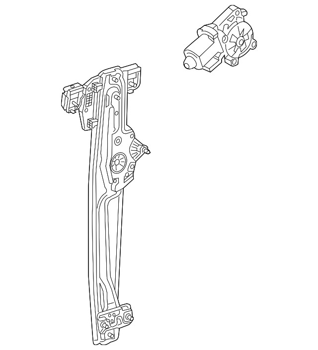 Genuine GM Window Regulator 85150982