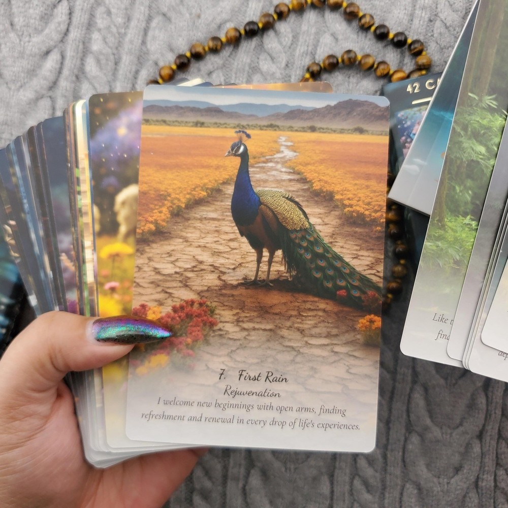 Enchanted Waters Oracle 42 Card Oracle Deck USED