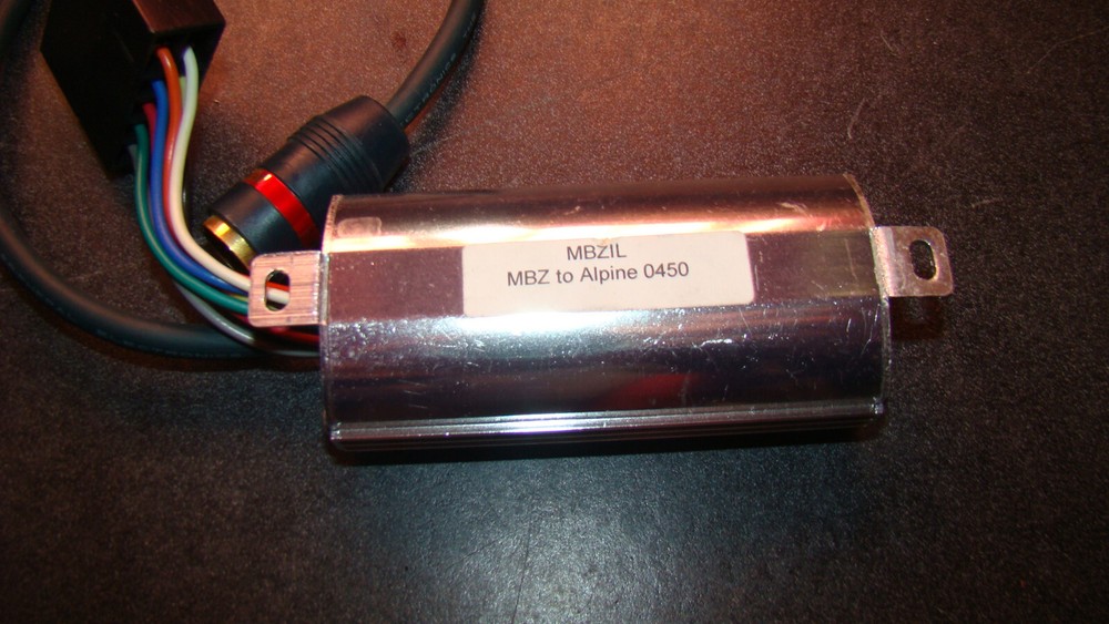 Peripheral MBZ to Alpine 0450 Adapter