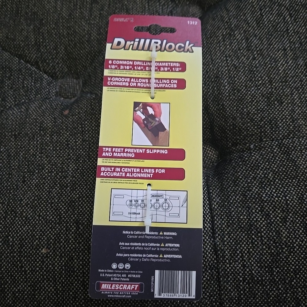 Drillblock Hand-Held Drill Guide
