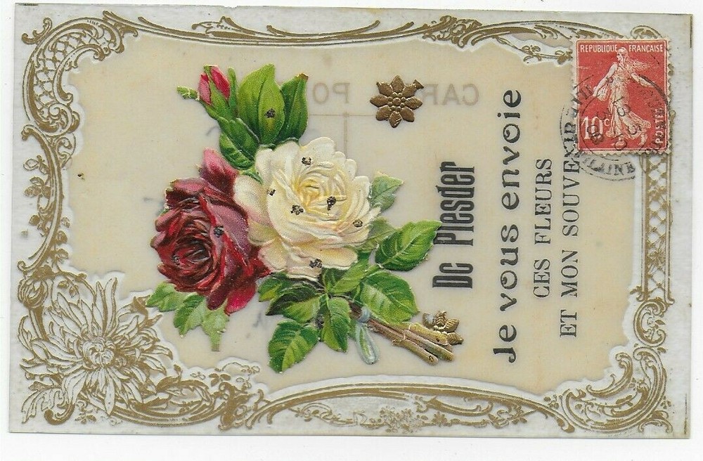 Clear Plastic Card 1908