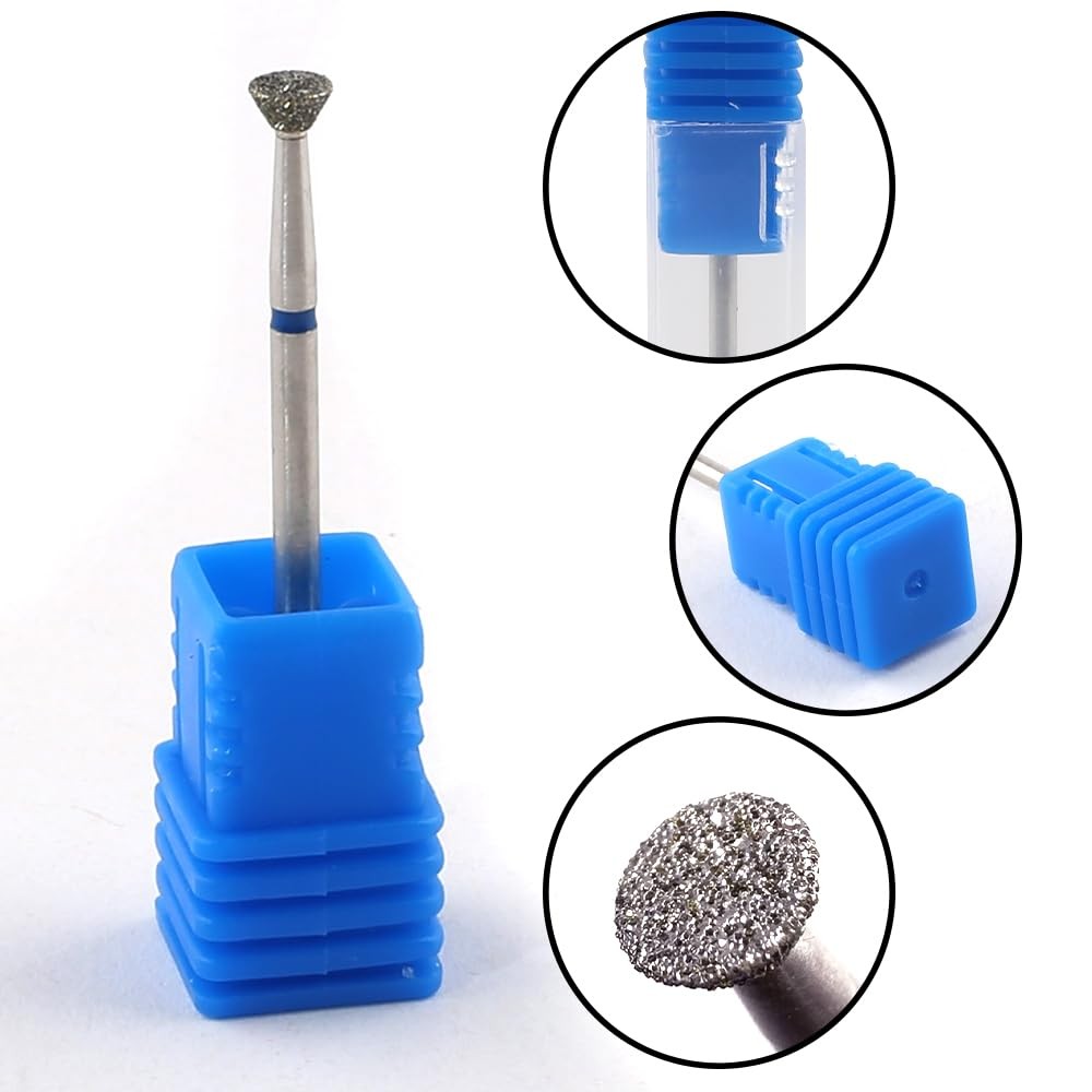 Sanding Disc Nail Drill Bits for Acrylic Nails Electric Bit...