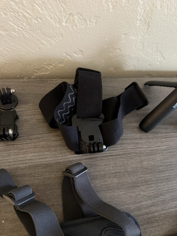 GoPro Accessory Kit Chest Harness, Head Strap, Mini Tripod Grip, Black