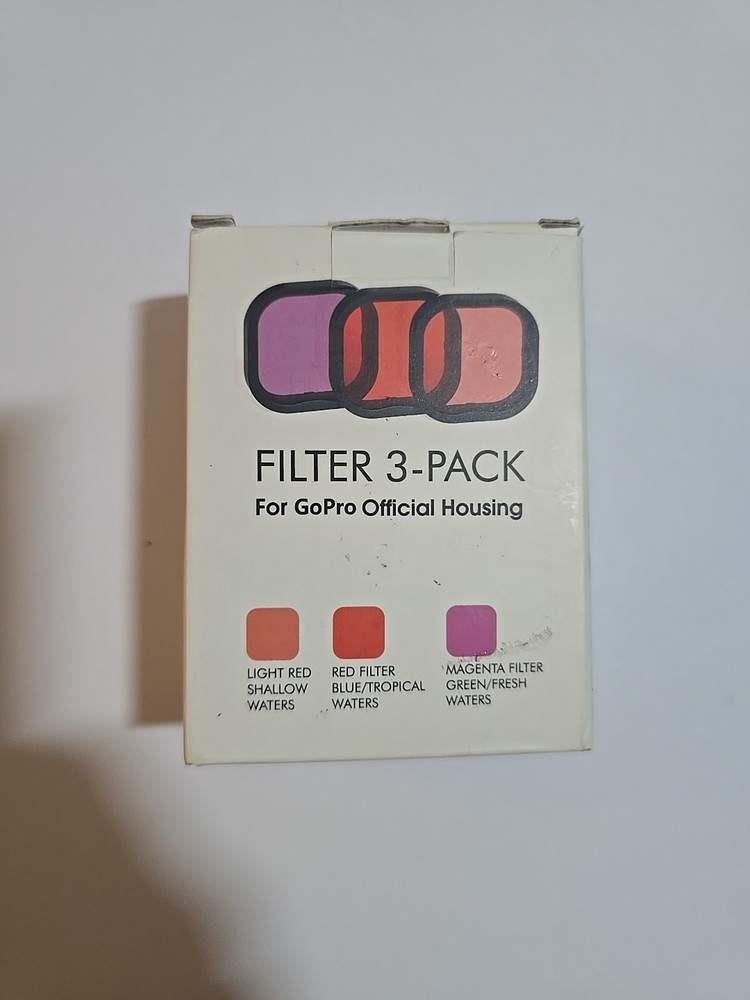 FILTER 3-PACKFor GoPro Official Housing