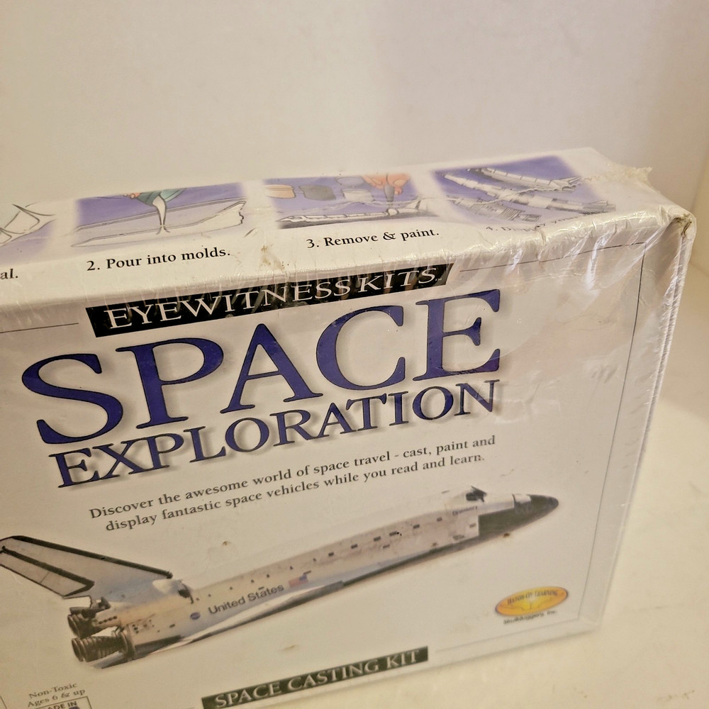 Space Shuttle, Command Module & Saturn V Space Exploration Casting Kit USA Made