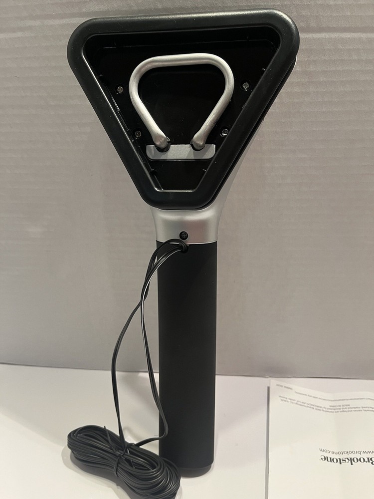 Brookstone heated electric windshield scraper with Led light Used