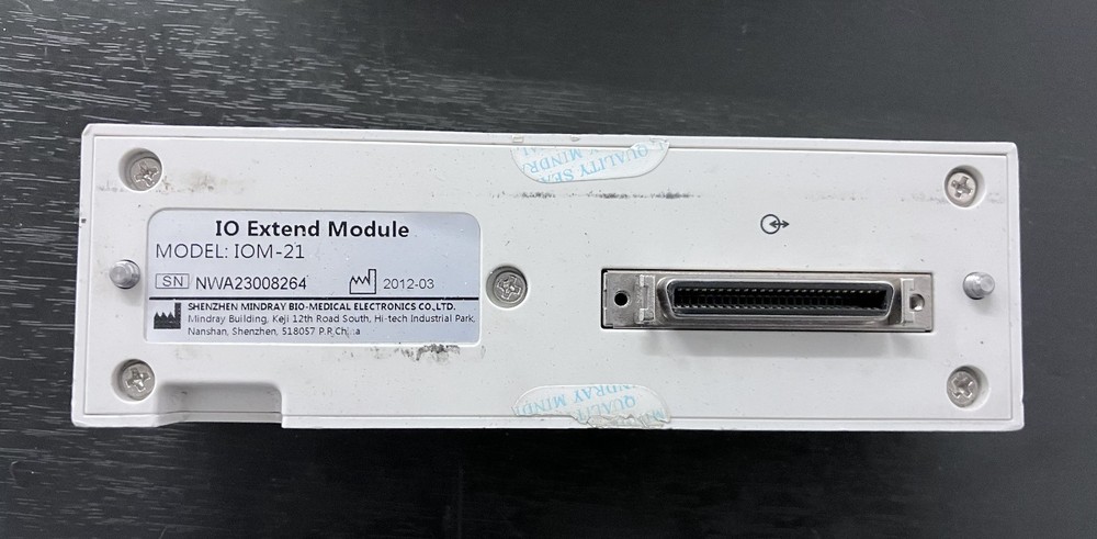 Mindray ECG-21 and External Module IOM-21 for M7