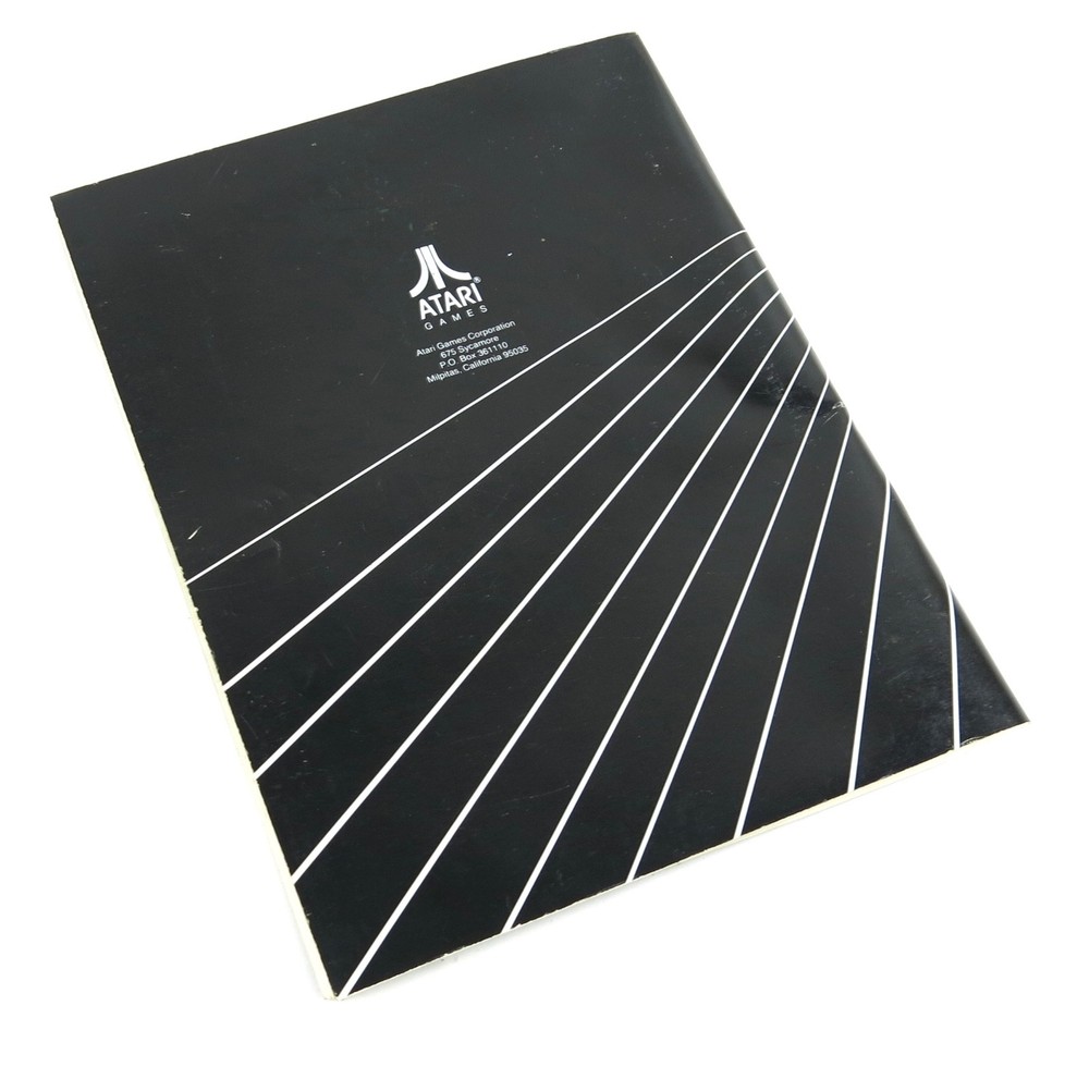 Atari RoadBlasters Arcade Game Operations Manual 1987