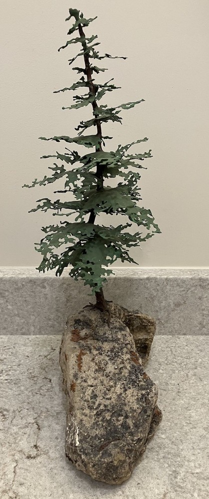 Metal Tree Sculpture