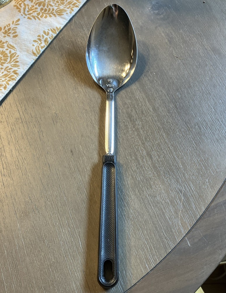 Vintage Ecko USA  Spoon 12" Black Handle