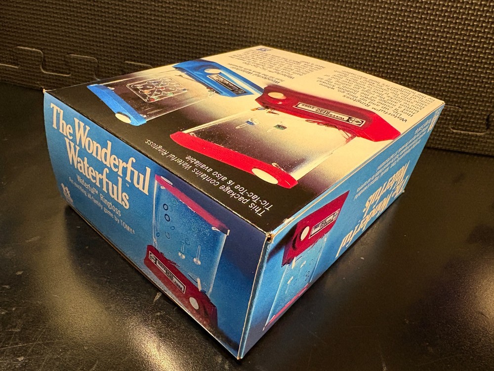 Tomy Wonderful Waterful Ring Toss - Empty custom designed display box
