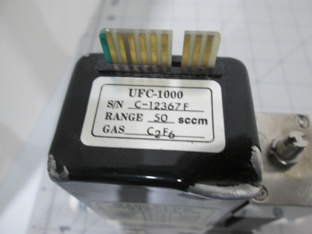Unit, UFC-1000, Mass Flow Controller, C2F6, 50 SCCM, Used