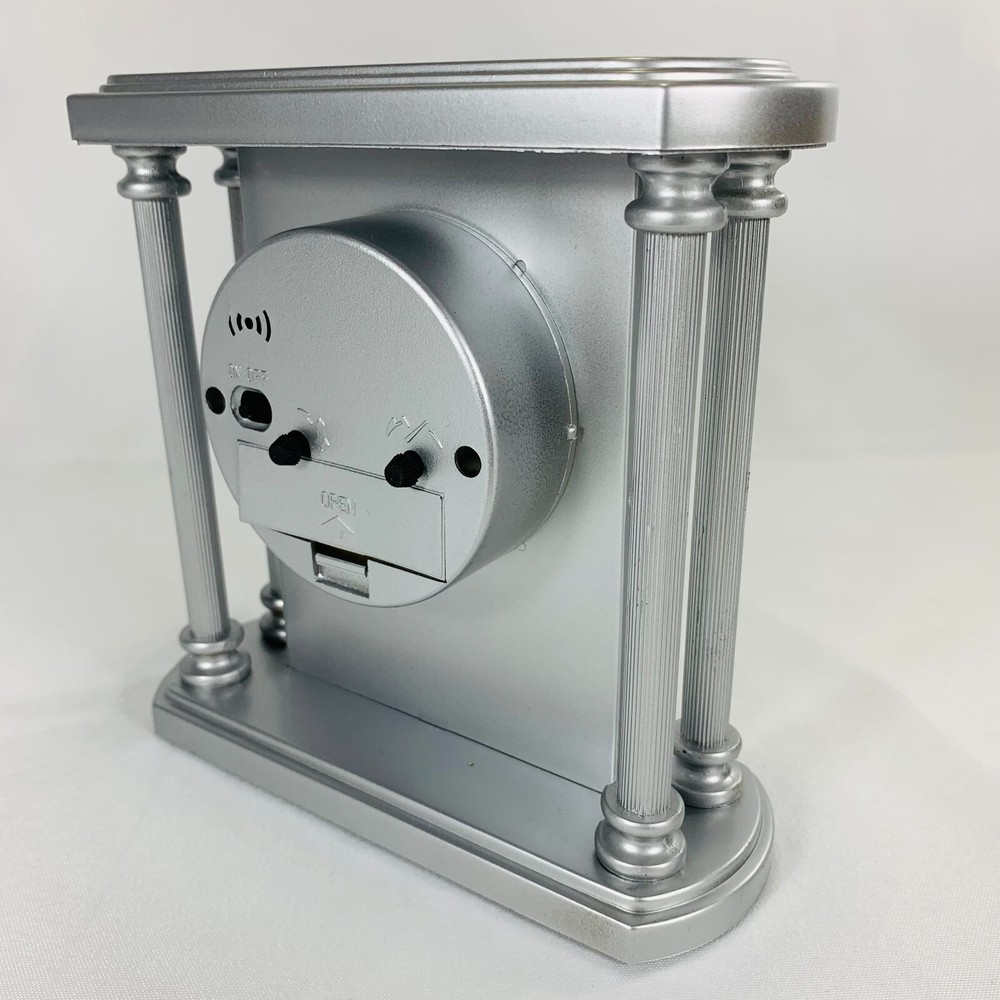 Quartz Pillar Clock Approx. 6.5” Inch